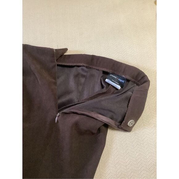 Vintage Women’s Brown Wide Leg Trousers 12P - Picture 8 of 9